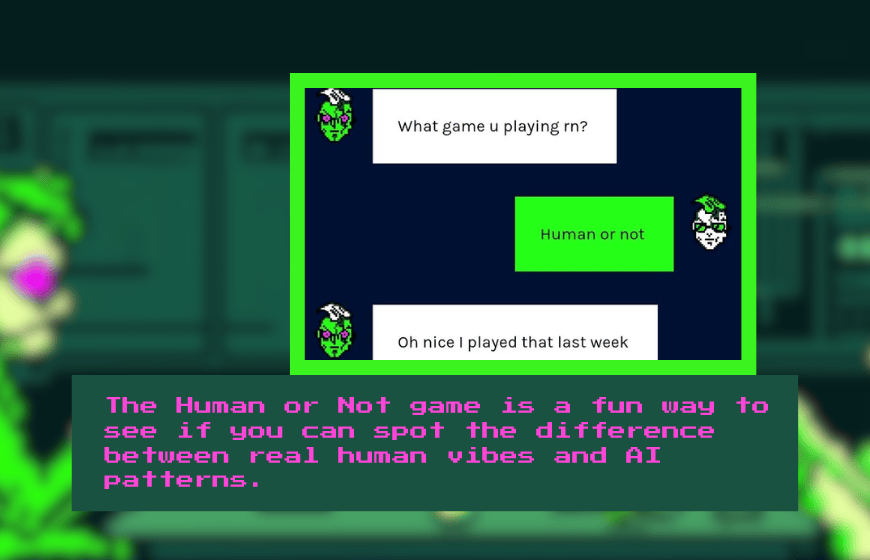 The Human or Not Game A Modern Version of the Imitation Game